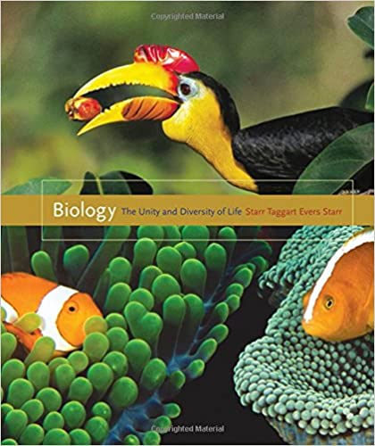 Instant Download; Test Bank for Biology The Unity and Diversity of Life 12th Edition By Cecie Starr, Ralph Taggart, Christine Evers, Lisa Starr