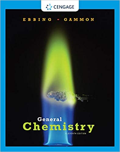 Instant Download; Test Bank for General Chemistry, 11th Edition By Darrell Ebbing, Steven Gammon