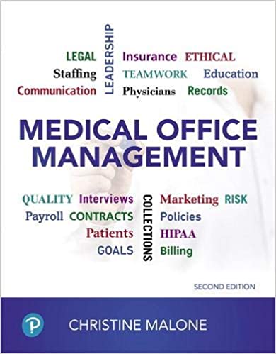 Instant Download; Test Bank for Medical Office Management, 2nd Edition By Christine Malone