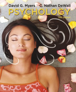 Instant Download; Test Bank for Psychology, 12th Edition By David Myers, Nathan DeWall 