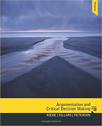 Instant Download; Solutions Manual for Argumentation and Critical Decision Making, 8th Edition By Richard Rieke, Malcolm Sillars, Tarla Rai Peterson