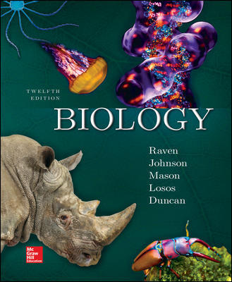 Instant Download; Test Bank for Biology, 12th Edition By Peter Raven, George  Johnson, Kenneth  Mason, Jonathan Losos, Susan  Singer
