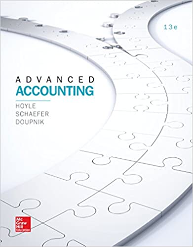 Instant Download; Test Bank for Advanced Accounting, 13th Edition By Joe  Hoyle, Thomas  Schaefer, Timothy  Doupnik